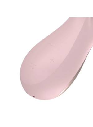 Vibromasseur rabbit rose connecté Mono Flex Satisfyer - CC5972440040